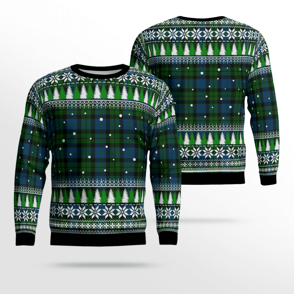 Clan MacKie Tartan Christmas Ugly Sweater LU28 MacKie Tartan Tartan Ugly Sweater   