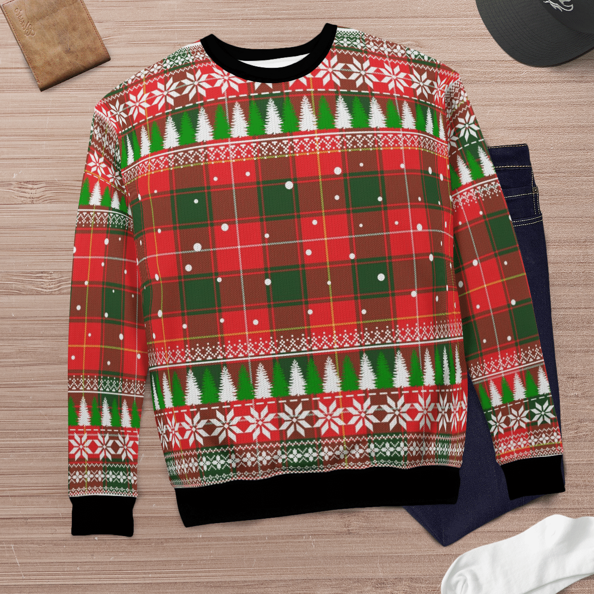 Clan MacFie Tartan Christmas Ugly Sweater CP29 MacFie Tartan Tartan Ugly Sweater   