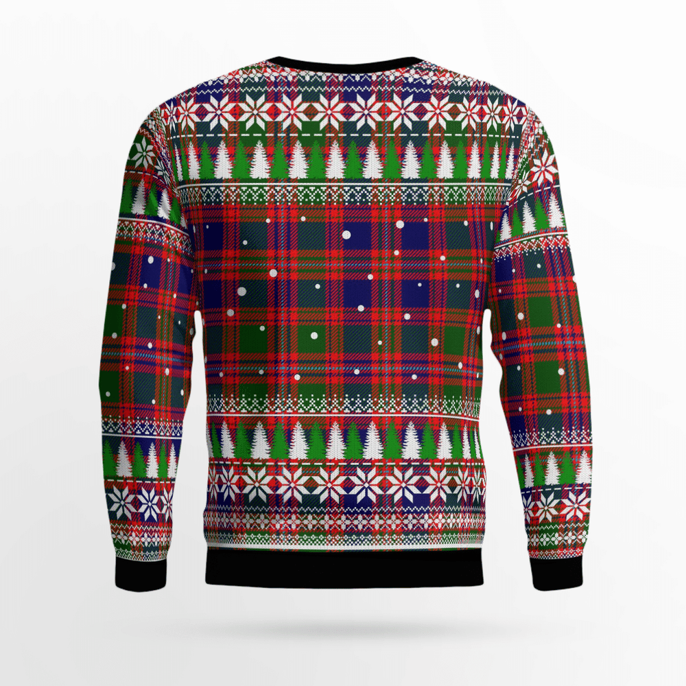 Clan MacIntyre Modern Tartan Christmas Ugly Sweater VK11 MacIntyre Modern Tartan Tartan Ugly Sweater   