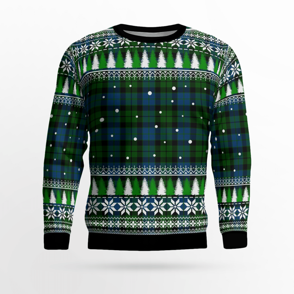 Clan MacKie Tartan Christmas Ugly Sweater LU28 MacKie Tartan Tartan Ugly Sweater   