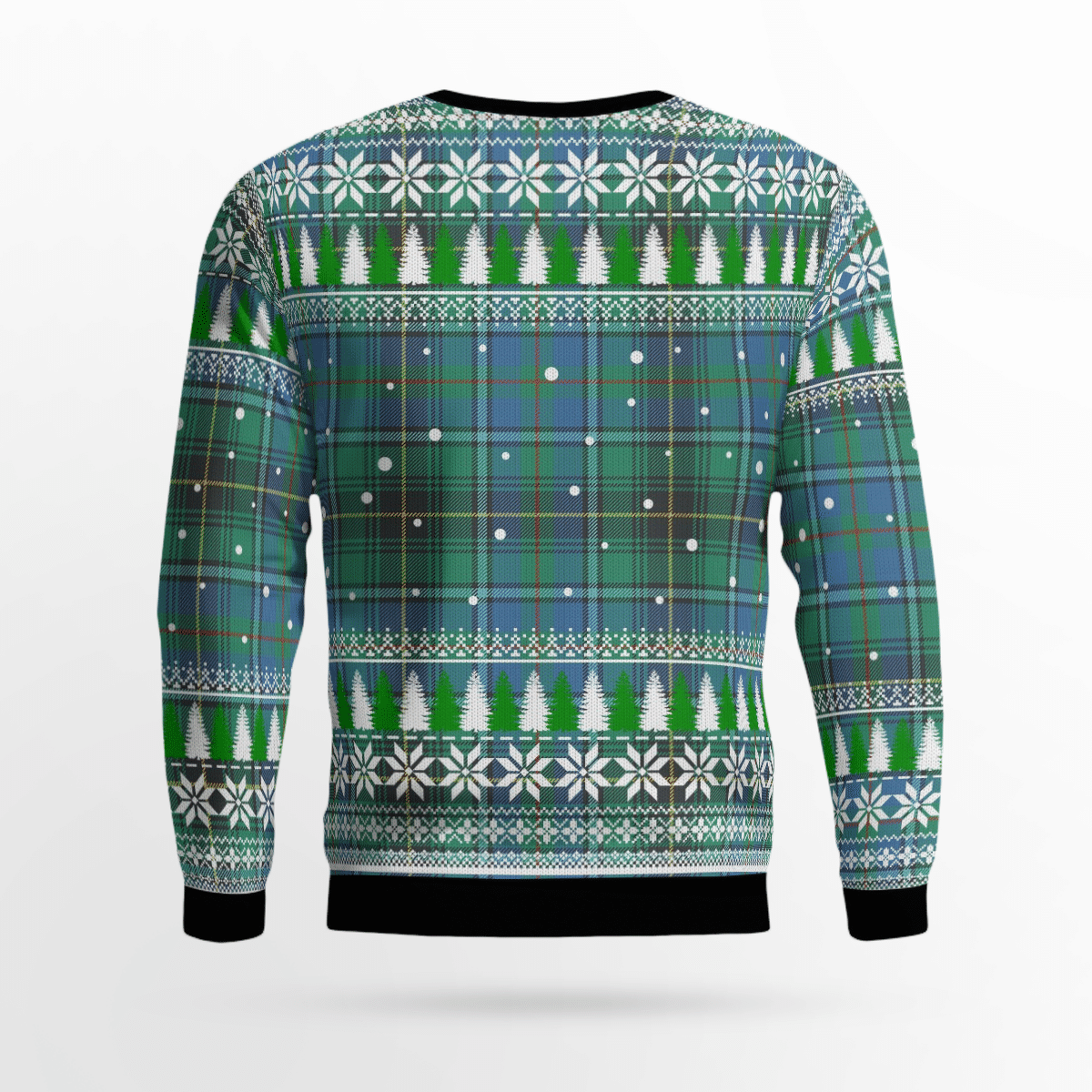 Clan MacInnes Ancient Tartan Christmas Ugly Sweater RU98 MacInnes Ancient Tartan Tartan Ugly Sweater   