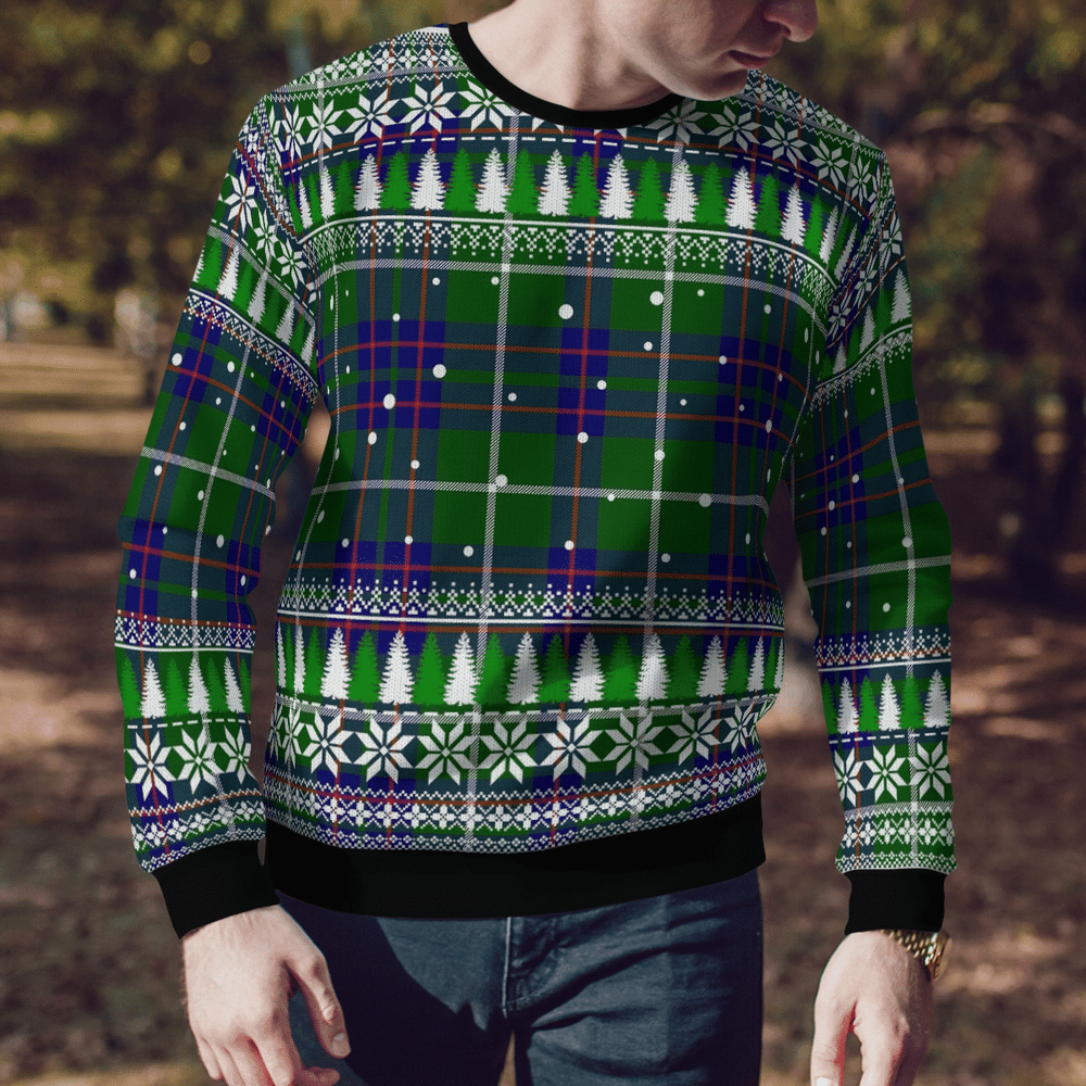 Clan MacIntyre Hunting Modern Tartan Christmas Ugly Sweater ZW24 MacIntyre Hunting Modern Tartan Tartan Ugly Sweater   
