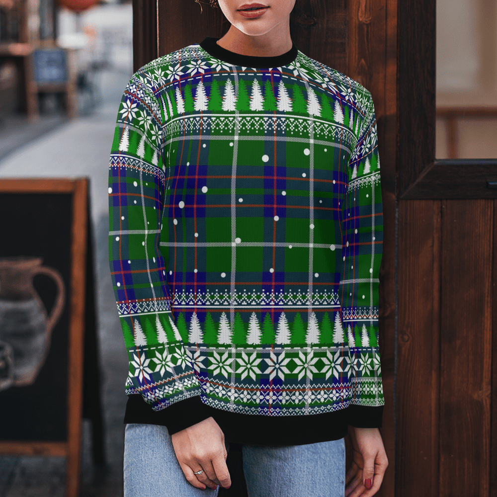 Clan MacIntyre Hunting Modern Tartan Christmas Ugly Sweater ZW24 MacIntyre Hunting Modern Tartan Tartan Ugly Sweater   
