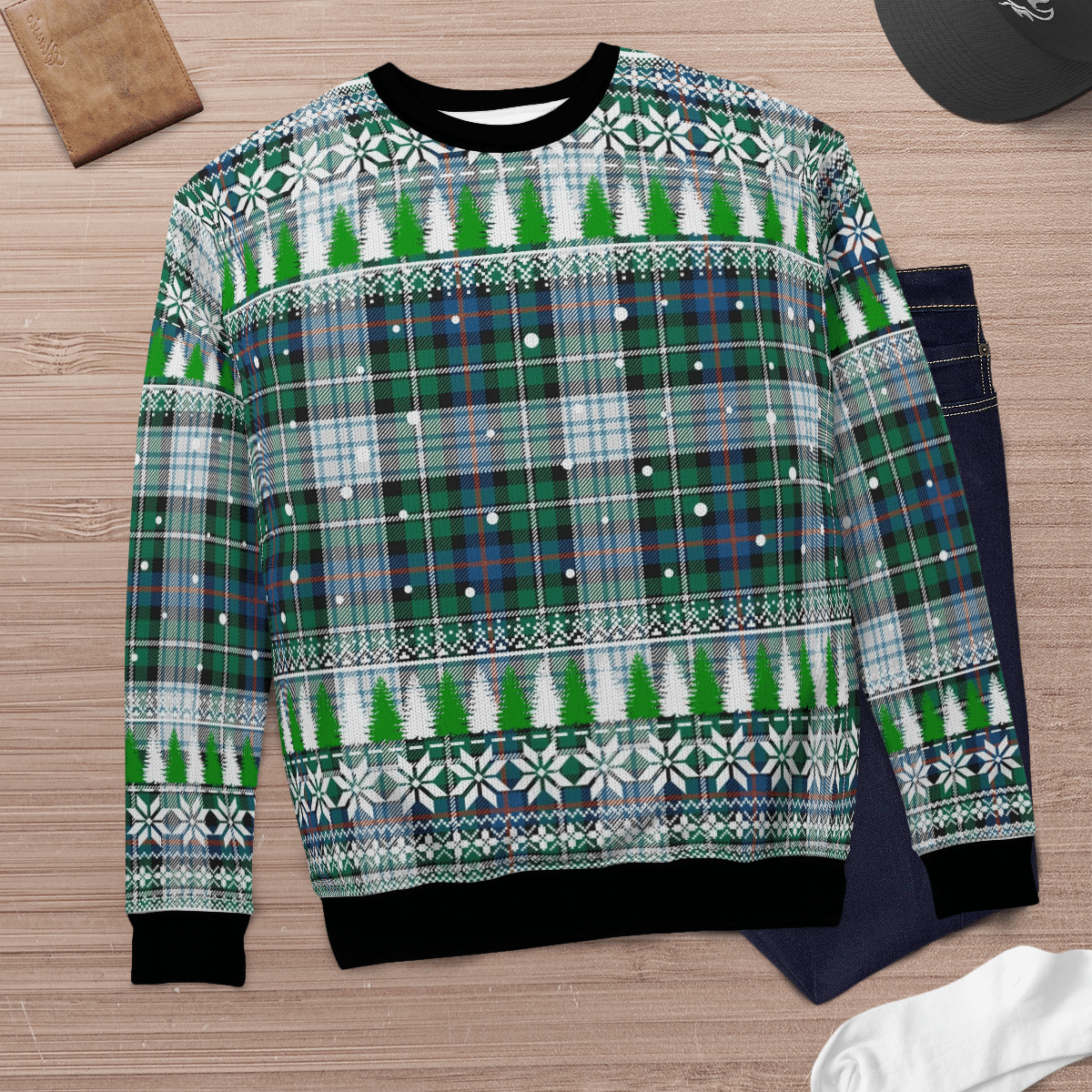 Clan MacKenzie Dress Ancient Tartan Christmas Ugly Sweater JZ16 MacKenzie Dress Ancient Tartan Tartan Ugly Sweater   