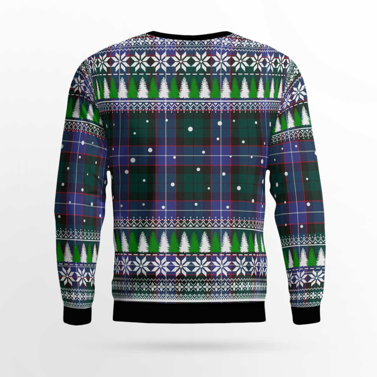 Clan Hunter Modern Tartan Christmas Ugly Sweater IG11 Hunter Modern Tartan Tartan Ugly Sweater   