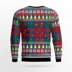 Clan Lindsay Modern Tartan Christmas Ugly Sweater GD84 Lindsay Modern Tartan Tartan Ugly Sweater   