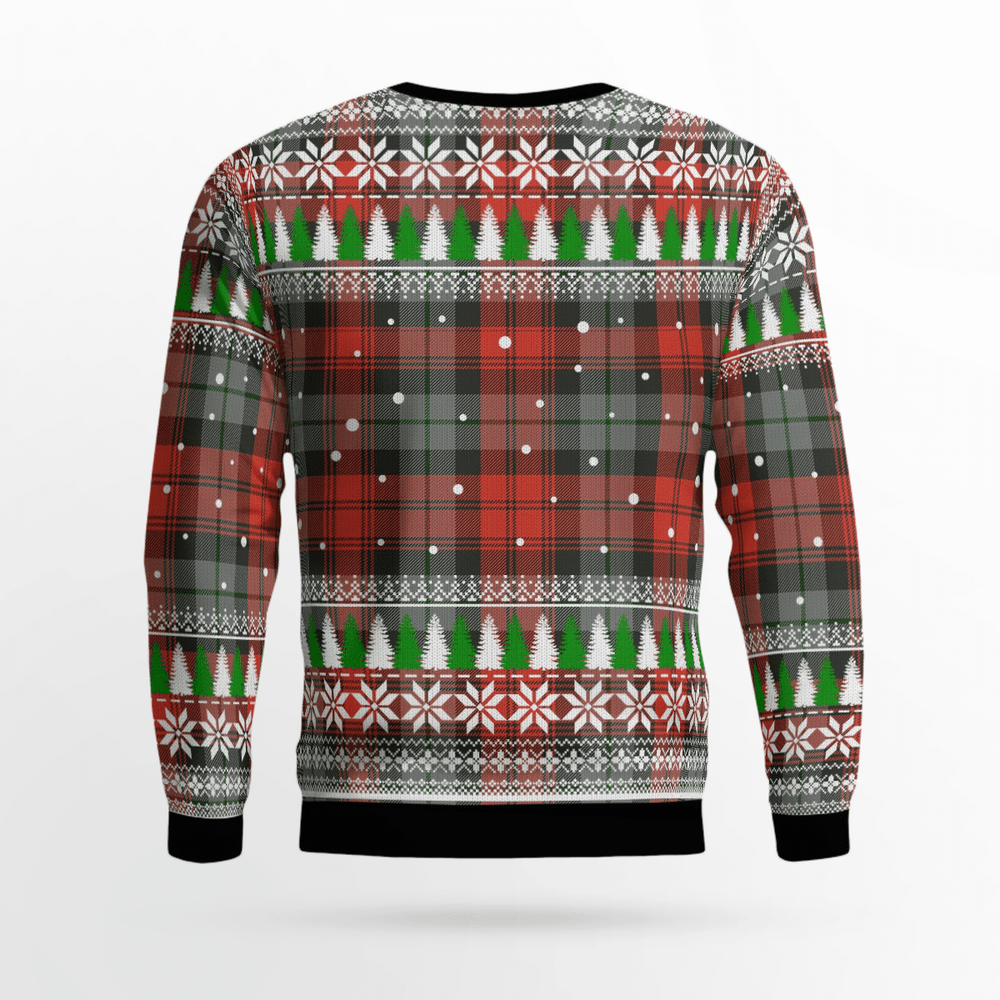 Clan MacLachlan Weathered Tartan Christmas Ugly Sweater IO48 MacLachlan Weathered Tartan Tartan Ugly Sweater   