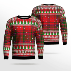 Clan MacDougall Modern Tartan Christmas Ugly Sweater FL71 MacDougall Modern Tartan Tartan Ugly Sweater   