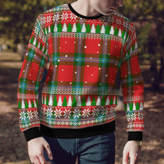 Clan MacLaine of Loch Buie Tartan Christmas Ugly Sweater EN38 MacLaine of Loch Buie Tartan Tartan Ugly Sweater   