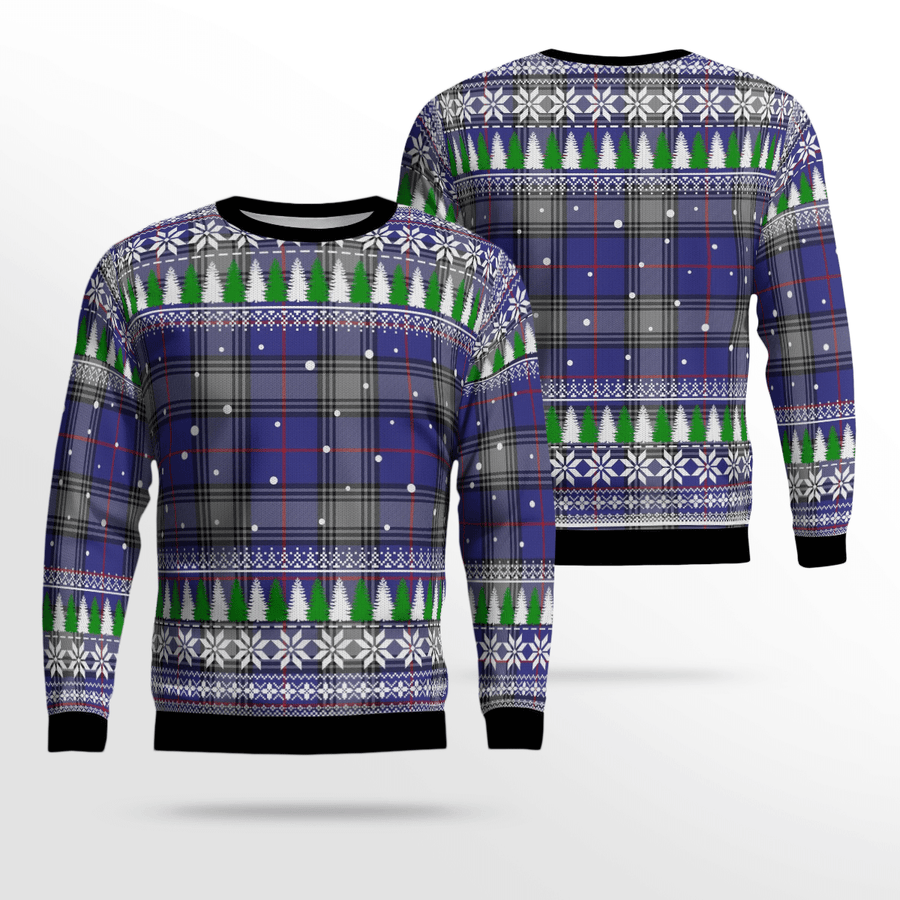 Clan Kinnaird Tartan Christmas Ugly Sweater WR52 Kinnaird Tartan Tartan Ugly Sweater   