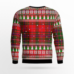 Clan MacDougall Modern Tartan Christmas Ugly Sweater FL71 MacDougall Modern Tartan Tartan Ugly Sweater   