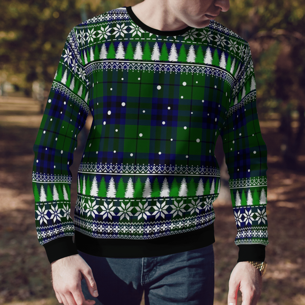 Clan Keith Modern Tartan Christmas Ugly Sweater TJ57 Keith Modern Tartan Tartan Ugly Sweater   
