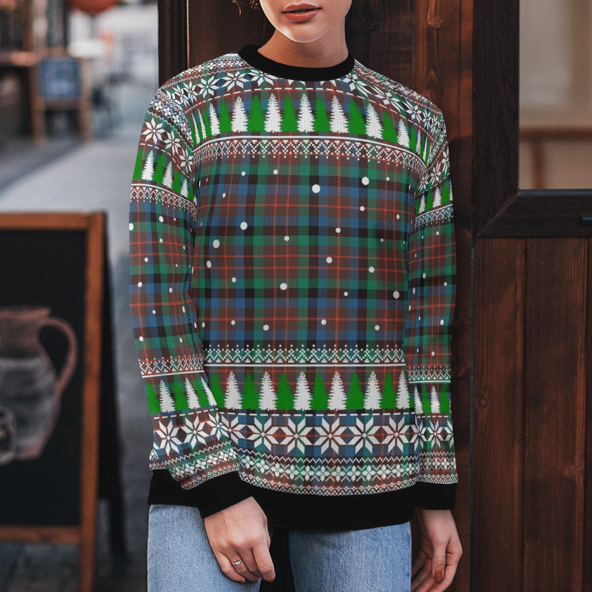 Clan MacDuff Hunting Ancient Tartan Christmas Ugly Sweater XE81 MacDuff Hunting Ancient Tartan Tartan Ugly Sweater   