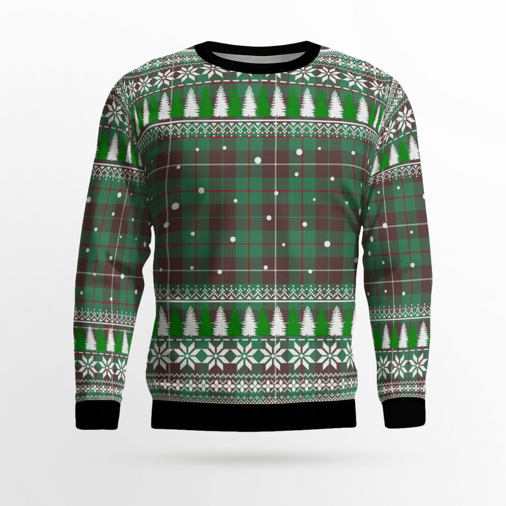 Clan MacKinnon Hunting Ancient Tartan Christmas Ugly Sweater BP64 MacKinnon Hunting Ancient Tartan Tartan Ugly Sweater   