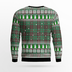 Clan MacKinnon Hunting Ancient Tartan Christmas Ugly Sweater BP64 MacKinnon Hunting Ancient Tartan Tartan Ugly Sweater   