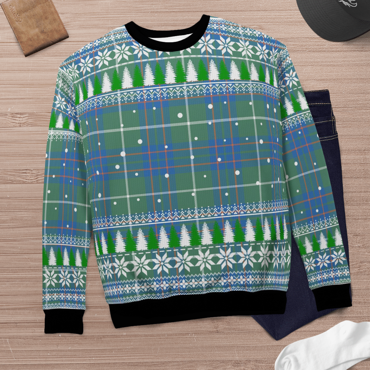 Clan MacIntyre Hunting Ancient Tartan Christmas Ugly Sweater UI79 MacIntyre Hunting Ancient Tartan Tartan Ugly Sweater   