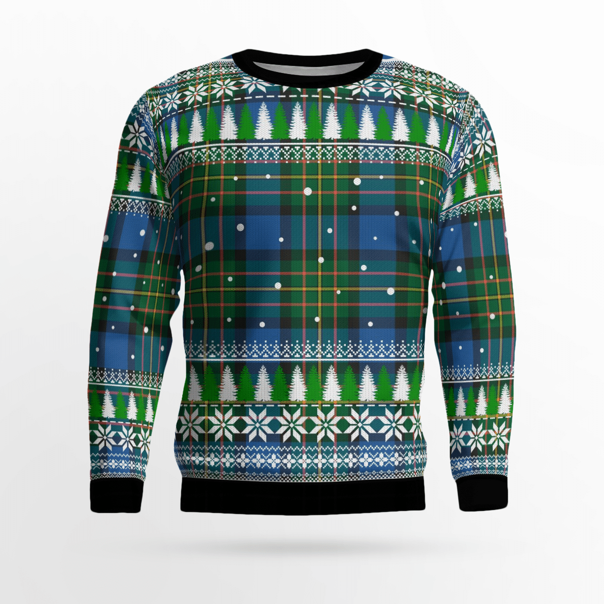 Clan MacLaren Ancient Tartan Christmas Ugly Sweater FX28 MacLaren Ancient Tartan Tartan Ugly Sweater   