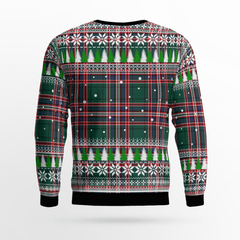 Clan MacFarlane Hunting Modern Tartan Christmas Ugly Sweater YZ60 MacFarlane Hunting Modern Tartan Tartan Ugly Sweater   