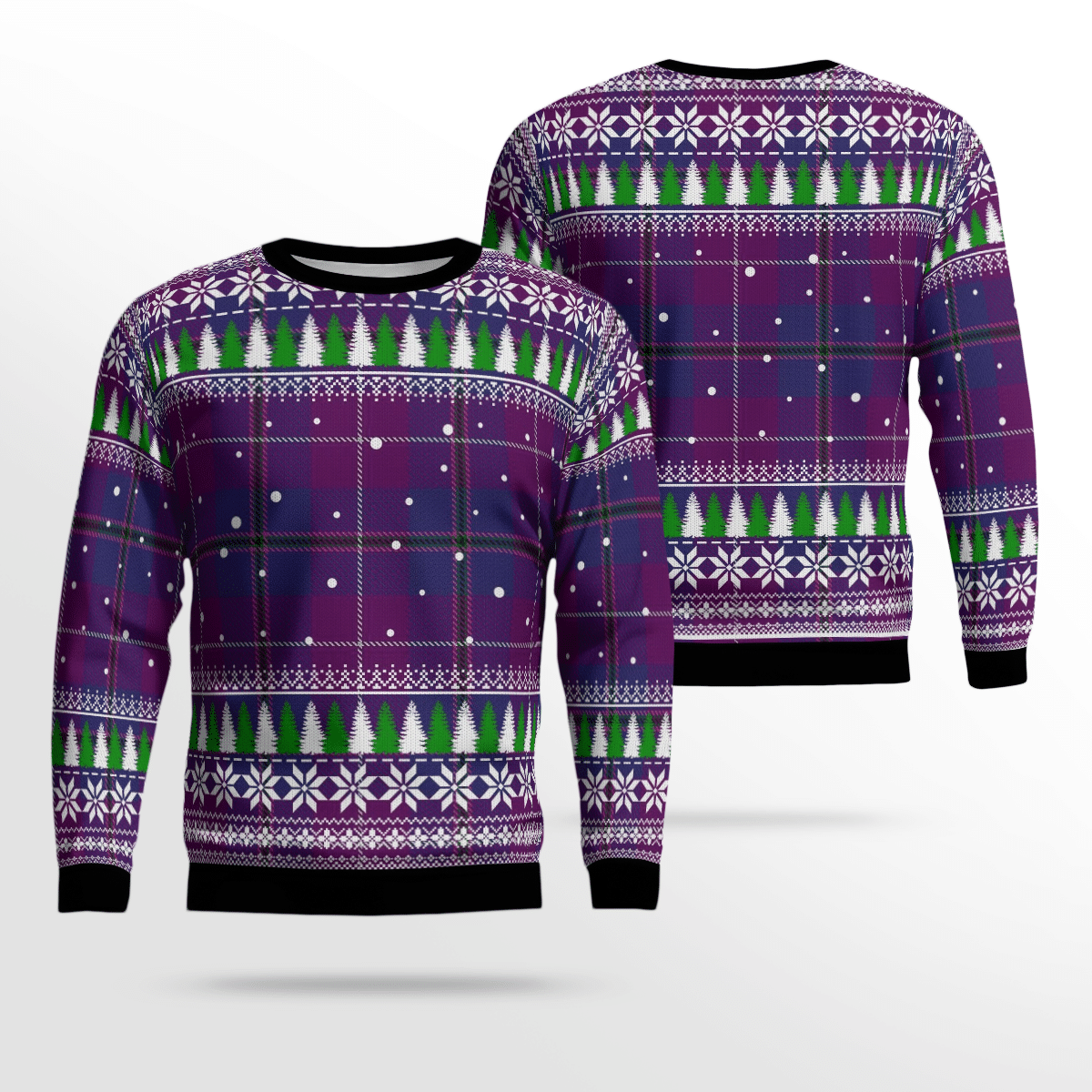 Clan Pride of Glencoe Tartan Christmas Ugly Sweater ZJ23 Pride of Glencoe Tartan Tartan Ugly Sweater   