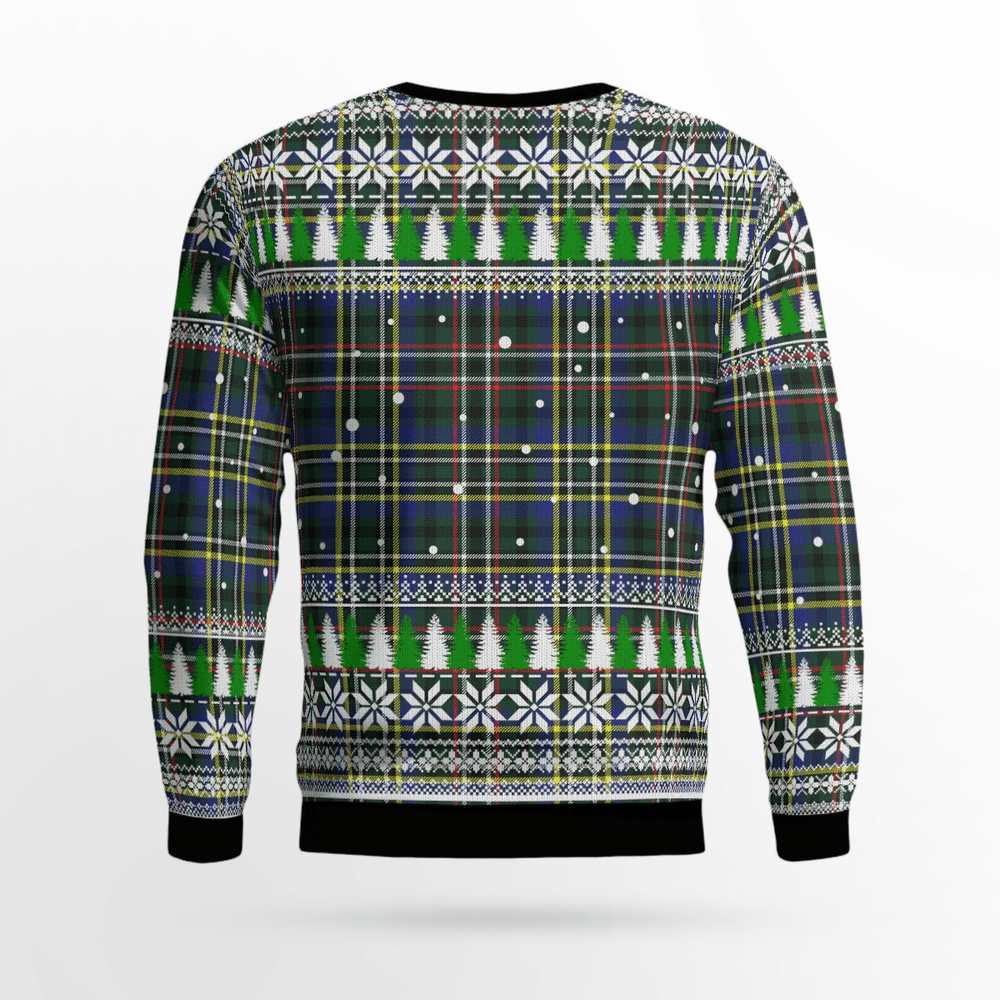 Clan Scott Green Modern Tartan Christmas Ugly Sweater SX88 Scott Green Modern Tartan Tartan Ugly Sweater   