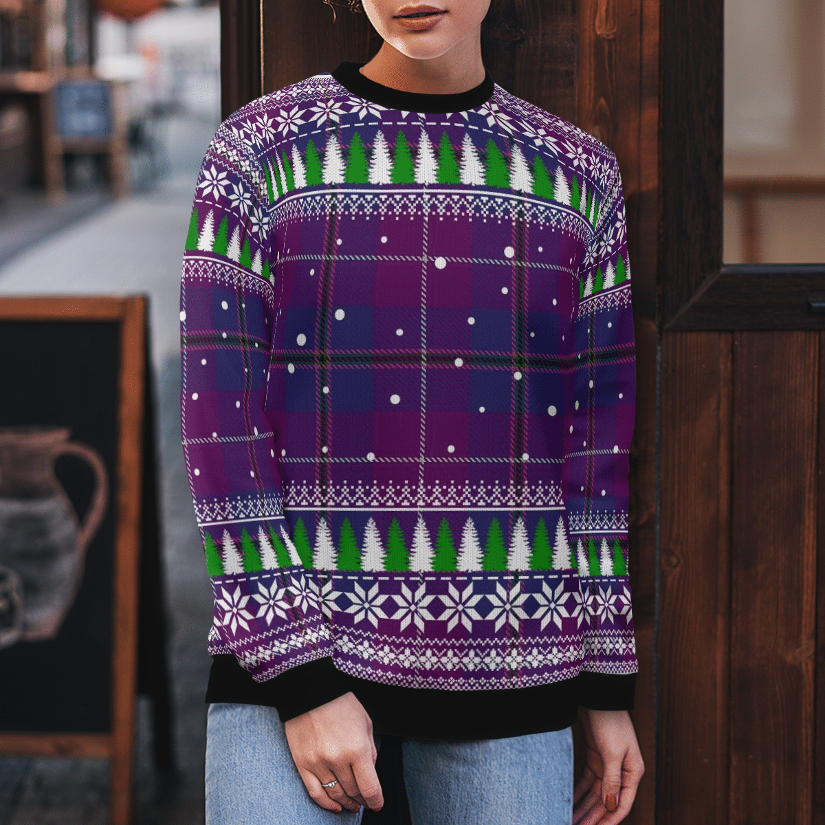 Clan Pride of Glencoe Tartan Christmas Ugly Sweater ZJ23 Pride of Glencoe Tartan Tartan Ugly Sweater   