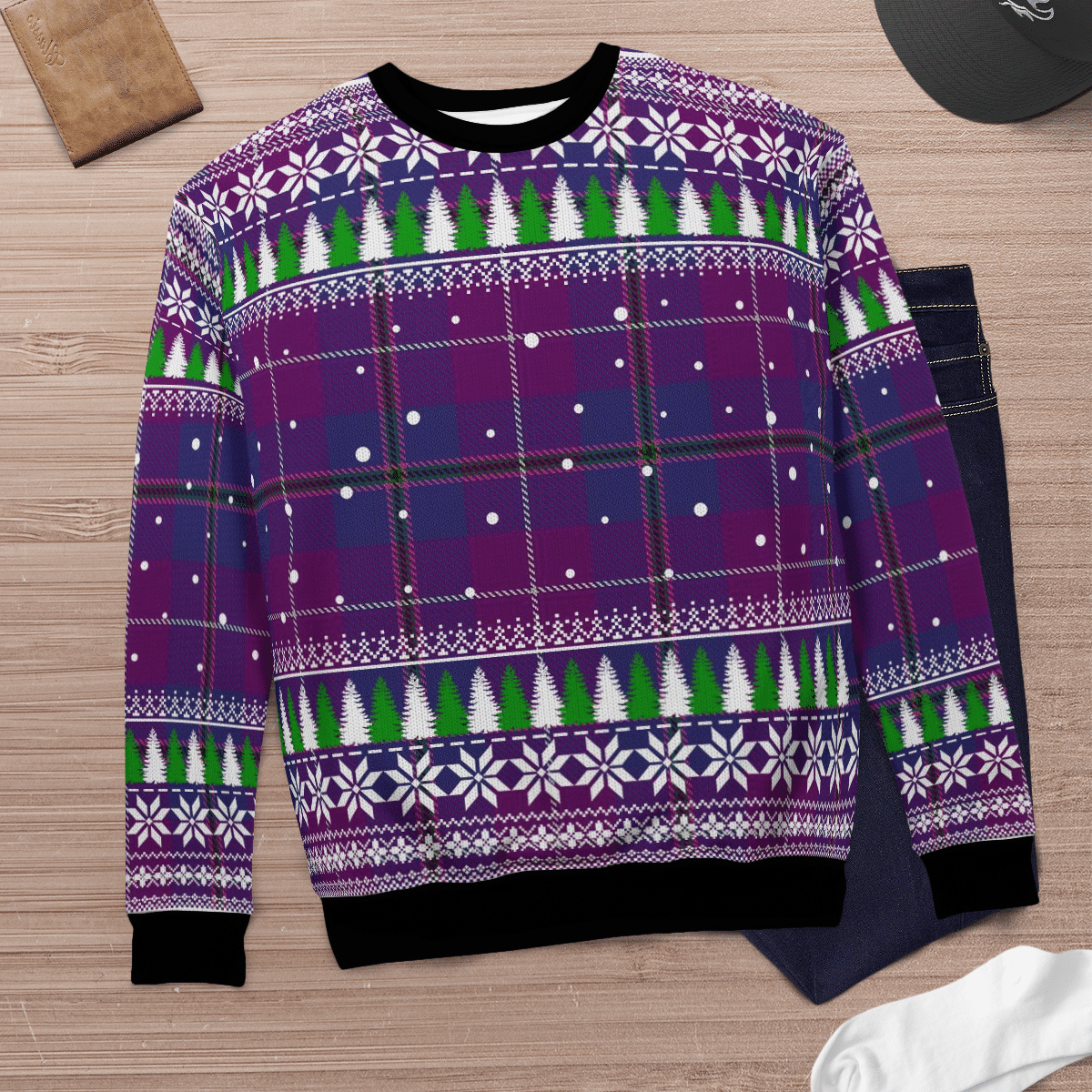 Clan Pride of Glencoe Tartan Christmas Ugly Sweater ZJ23 Pride of Glencoe Tartan Tartan Ugly Sweater   