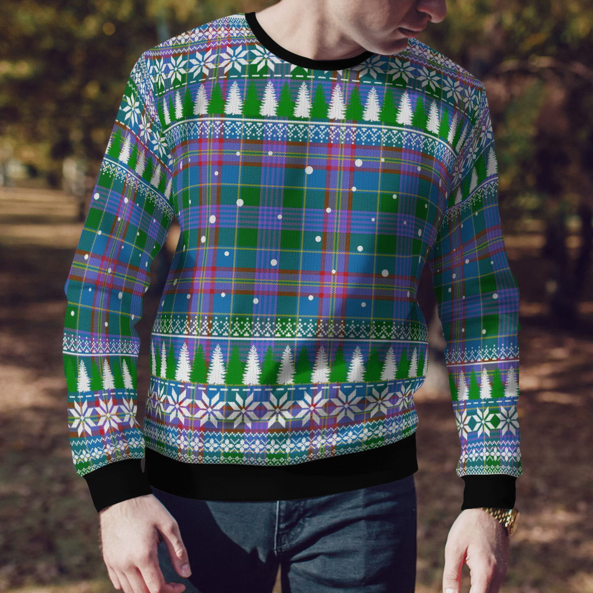 Clan Ralston Tartan Christmas Ugly Sweater GM93 Ralston Tartan Tartan Ugly Sweater   