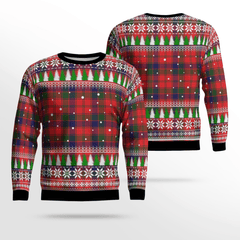 Clan Robertson Modern Tartan Christmas Ugly Sweater EF27 Robertson Modern Tartan Tartan Ugly Sweater   