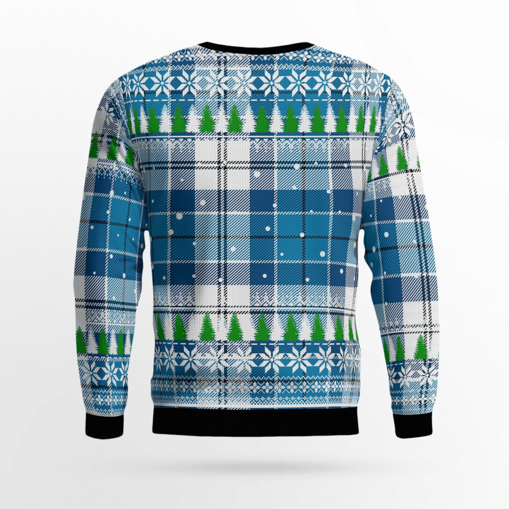 Clan Roberton Tartan Christmas Ugly Sweater NW70 Roberton Tartan Tartan Ugly Sweater   