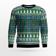 Clan Ogilvie Hunting Ancient Tartan Christmas Ugly Sweater YL73 Ogilvie Hunting Ancient Tartan Tartan Ugly Sweater   