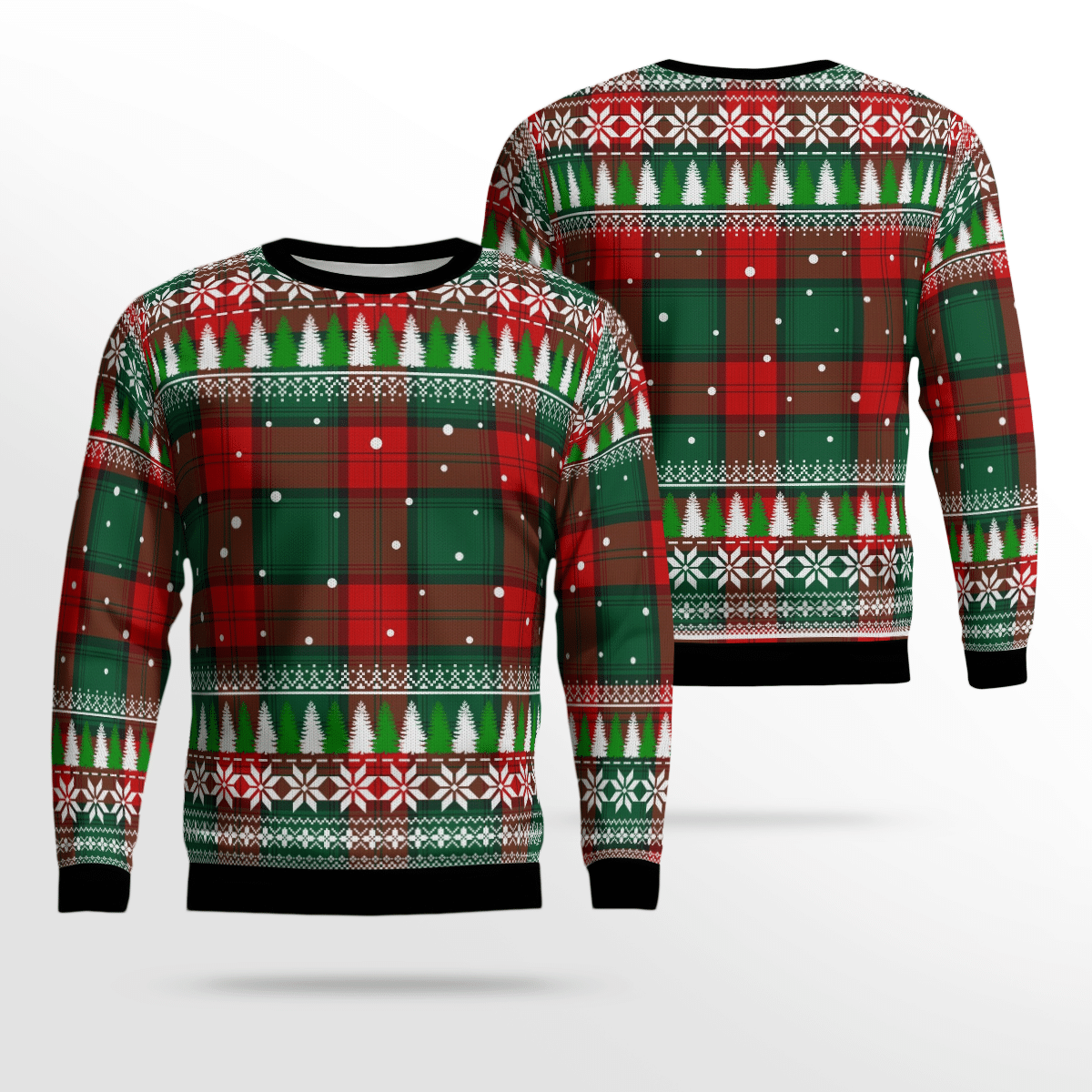 Clan Stewart Atholl Modern Tartan Christmas Ugly Sweater SU44 Stewart Atholl Modern Tartan Tartan Ugly Sweater   