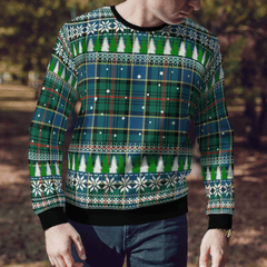 Clan Ogilvie Hunting Ancient Tartan Christmas Ugly Sweater YL73 Ogilvie Hunting Ancient Tartan Tartan Ugly Sweater   