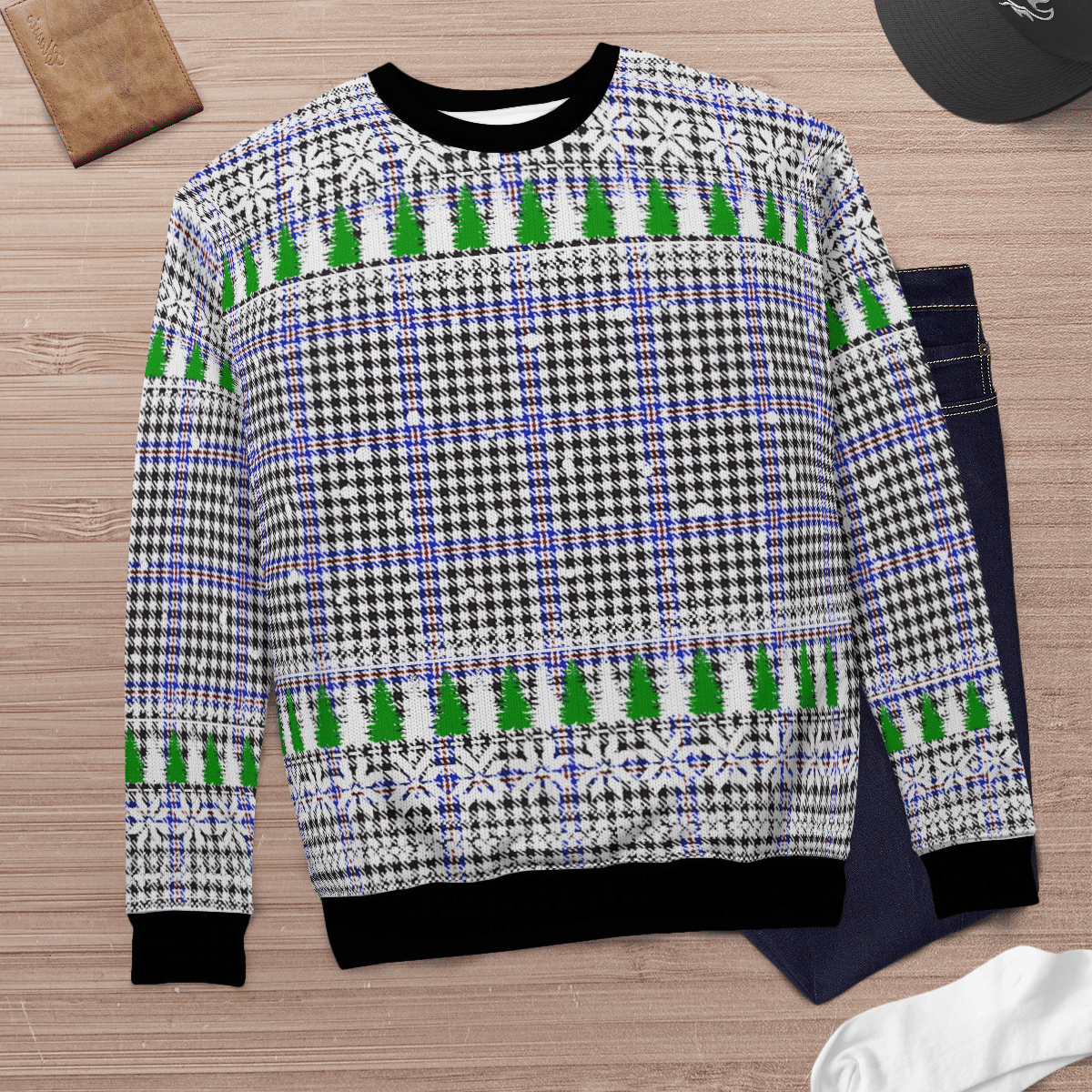 Clan Sir Walter Scott Tartan Christmas Ugly Sweater IL32 Sir Walter Scott Tartan Tartan Ugly Sweater   