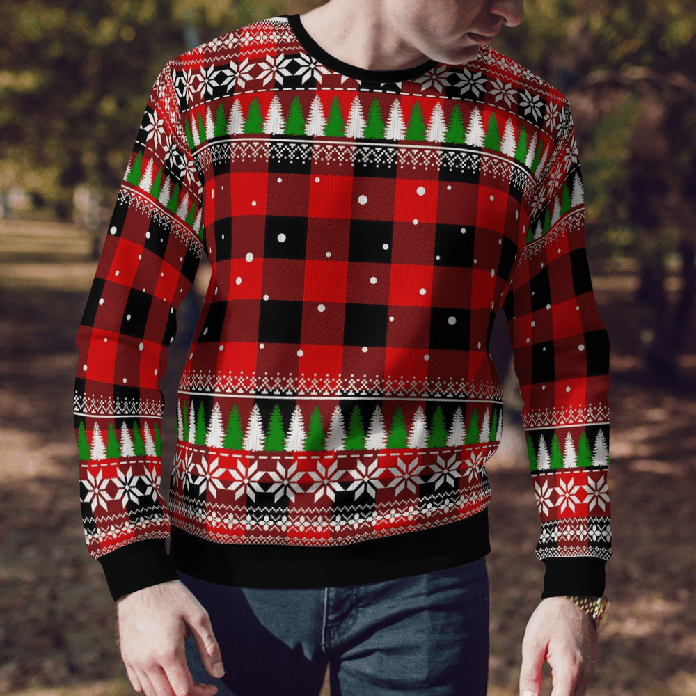 Clan Rob Roy MacGregor Modern Tartan Christmas Ugly Sweater CI49 Rob Roy MacGregor Modern Tartan Tartan Ugly Sweater   