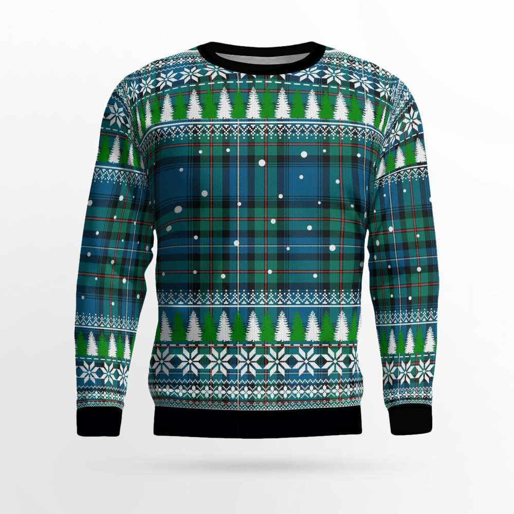 Clan Robertson Hunting Ancient Tartan Christmas Ugly Sweater ST74 Robertson Hunting Ancient Tartan Tartan Ugly Sweater   