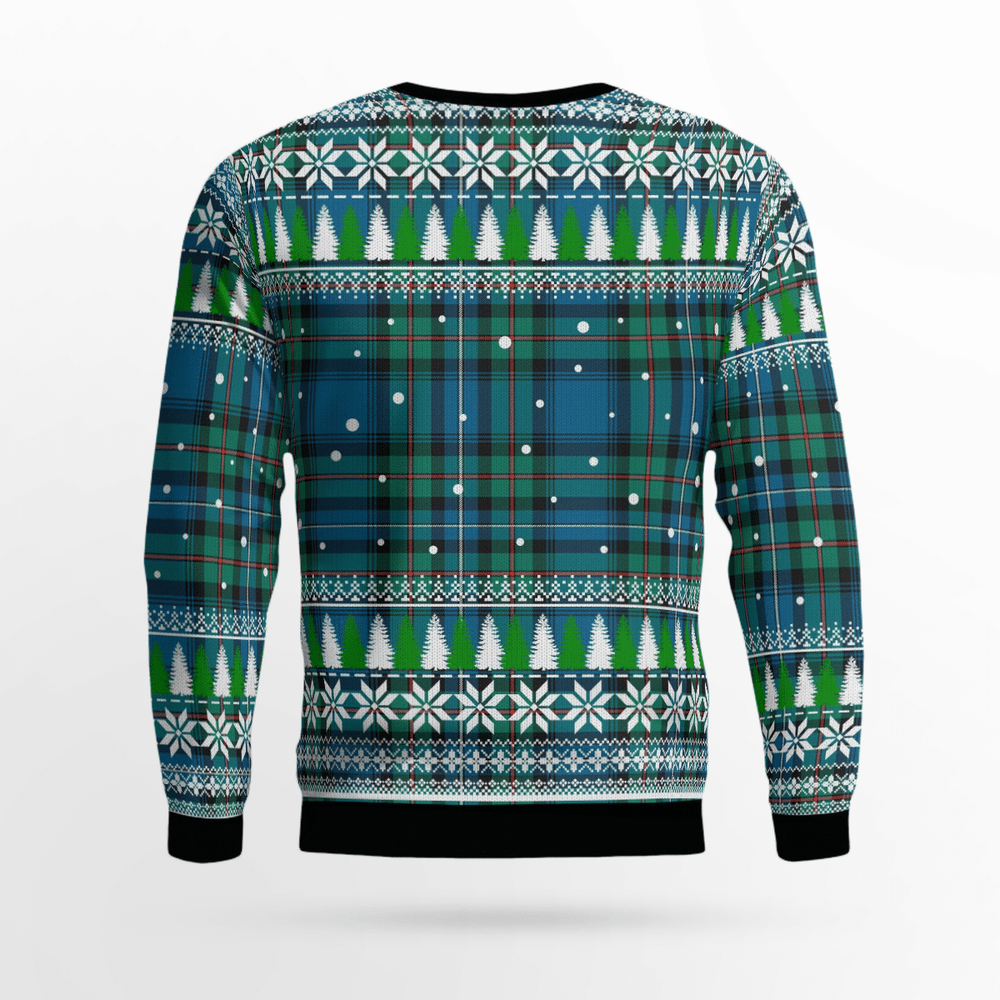 Clan Robertson Hunting Ancient Tartan Christmas Ugly Sweater ST74 Robertson Hunting Ancient Tartan Tartan Ugly Sweater   