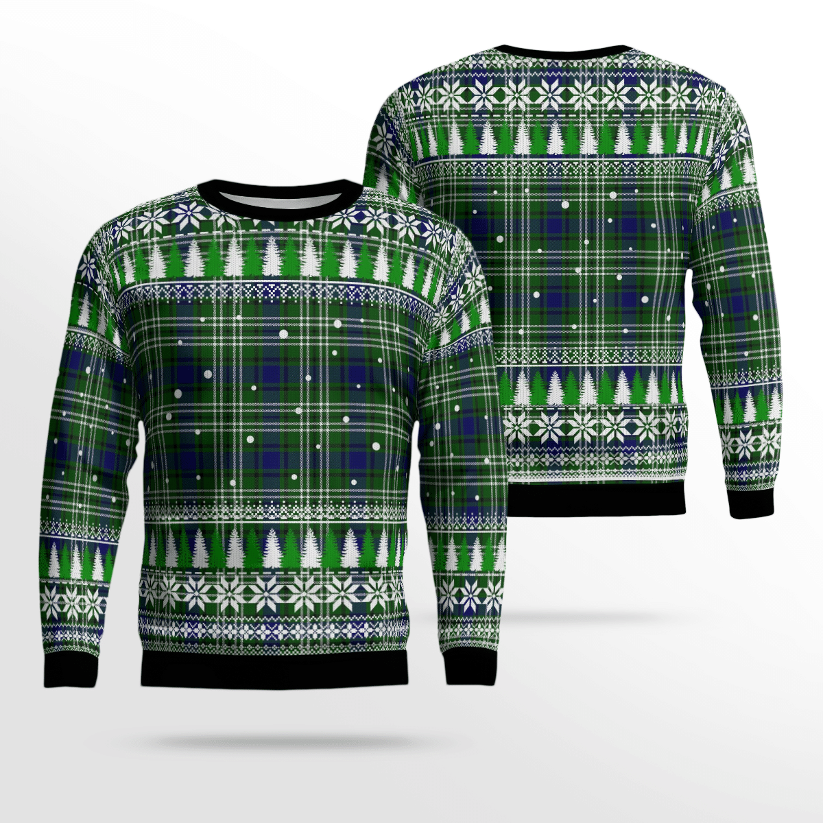Clan Tweedside District Tartan Christmas Ugly Sweater YN94 Tweedside District Tartan Tartan Ugly Sweater   