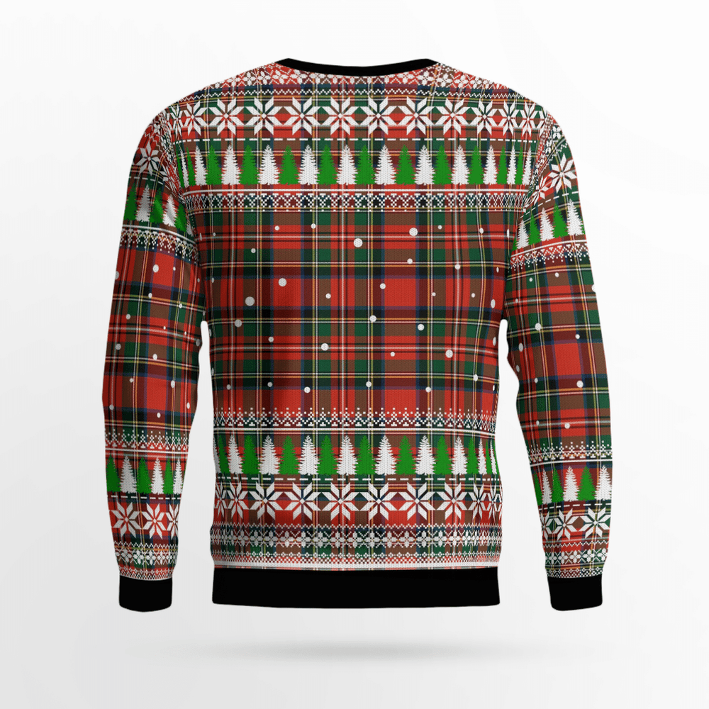 Clan Stewart (of Appin) Tartan Christmas Ugly Sweater AC14 Stewart (of Appin) Tartan Tartan Ugly Sweater   