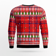 Clan Rose Tartan Christmas Ugly Sweater SM77 Rose Tartan Tartan Ugly Sweater   