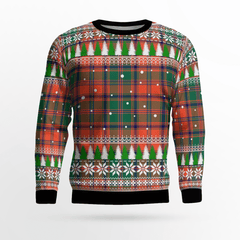 Clan Stewart of Appin Ancient Tartan Christmas Ugly Sweater ZO91 Stewart of Appin Ancient Tartan Tartan Ugly Sweater   