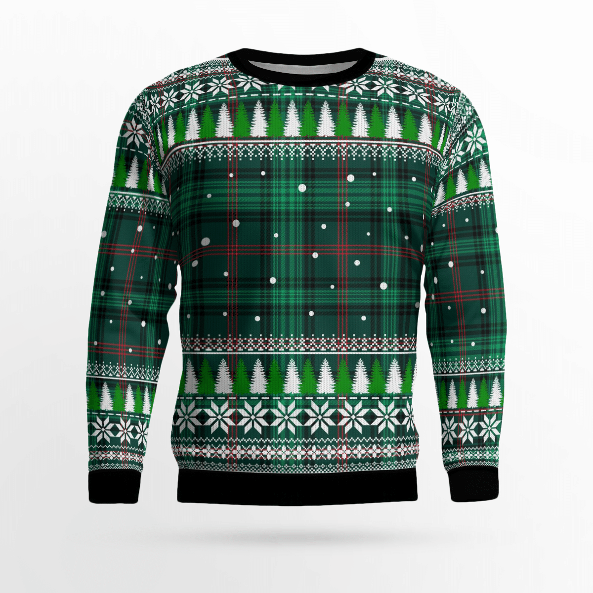 Clan Ross Hunting Modern Tartan Christmas Ugly Sweater CV74 Ross Hunting Modern Tartan Tartan Ugly Sweater   