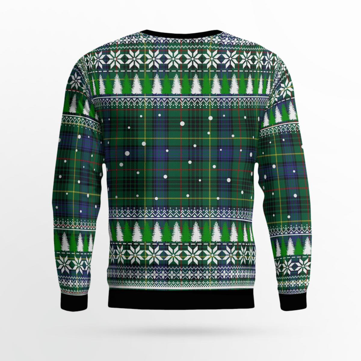 Clan Stewart Hunting Modern Tartan Christmas Ugly Sweater PK18 Stewart Hunting Modern Tartan Tartan Ugly Sweater   