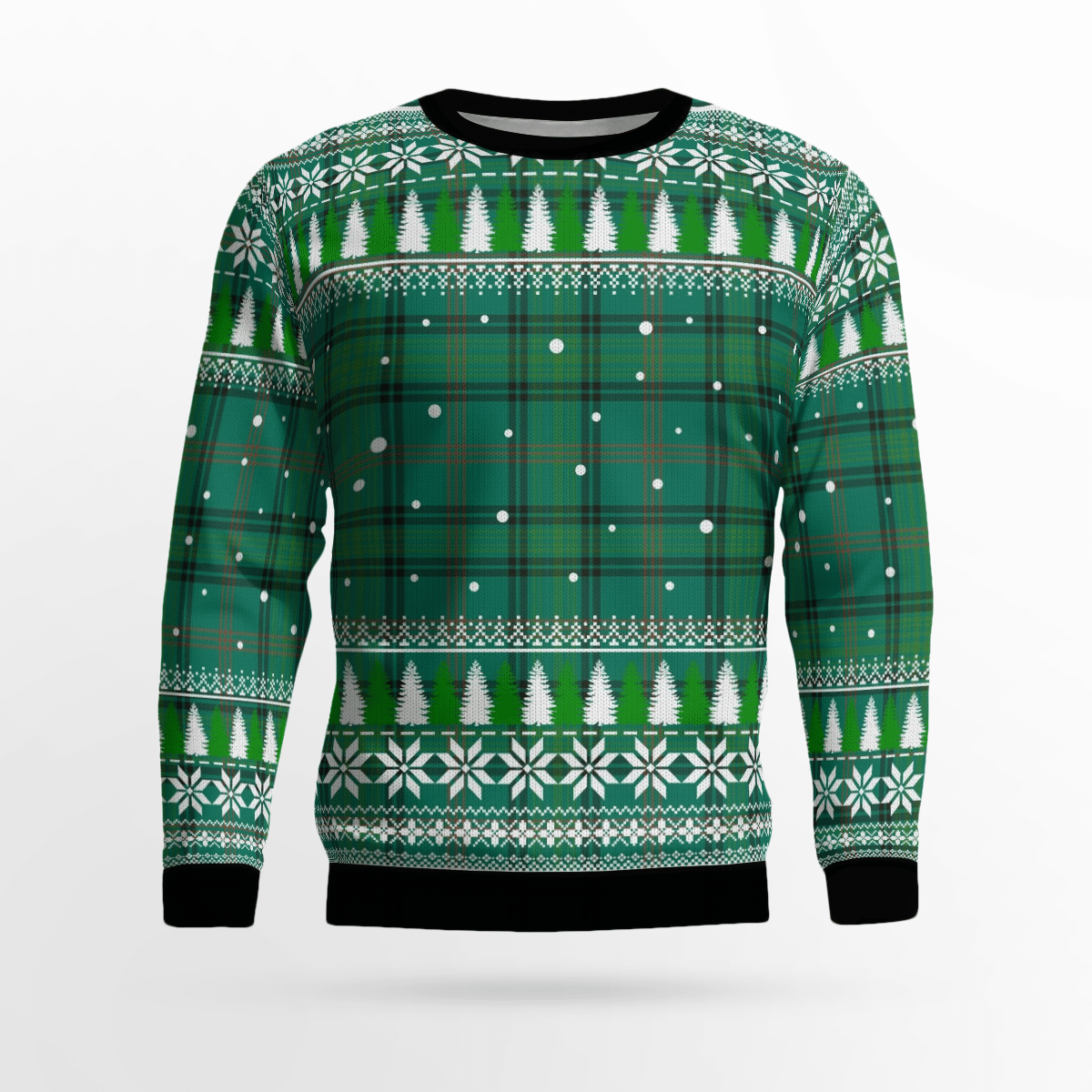 Clan Ross Hunting Ancient Tartan Christmas Ugly Sweater ZQ43 Ross Hunting Ancient Tartan Tartan Ugly Sweater   