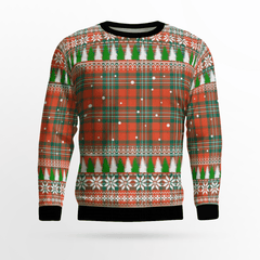 Clan Scott Ancient Tartan Christmas Ugly Sweater OD75 Scott Ancient Tartan Tartan Ugly Sweater   