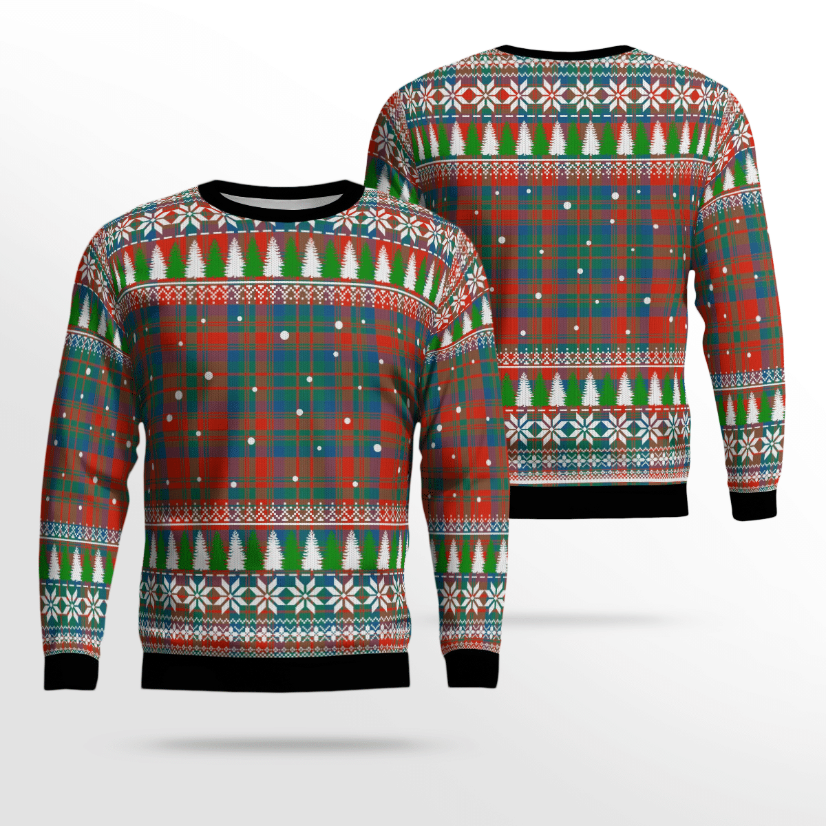 Clan Matheson Ancient Tartan Christmas Ugly Sweater UW87 Matheson Ancient Tartan Tartan Ugly Sweater   