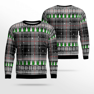 Clan Moffat Modern Tartan Christmas Ugly Sweater RD34
