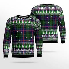 Clan Morrison Modern Tartan Christmas Ugly Sweater HK28 Morrison Modern Tartan Tartan Ugly Sweater   