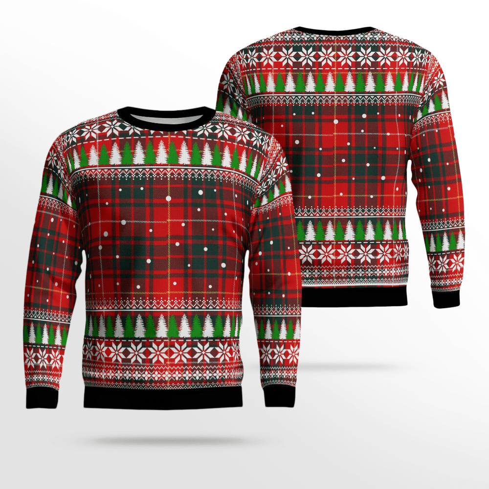 Clan Munro Modern 1 Tartan Christmas Ugly Sweater YX63 Munro Modern 1 Tartan Tartan Ugly Sweater   