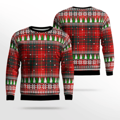 Clan Munro Modern 1 Tartan Christmas Ugly Sweater YX63 Munro Modern 1 Tartan Tartan Ugly Sweater   