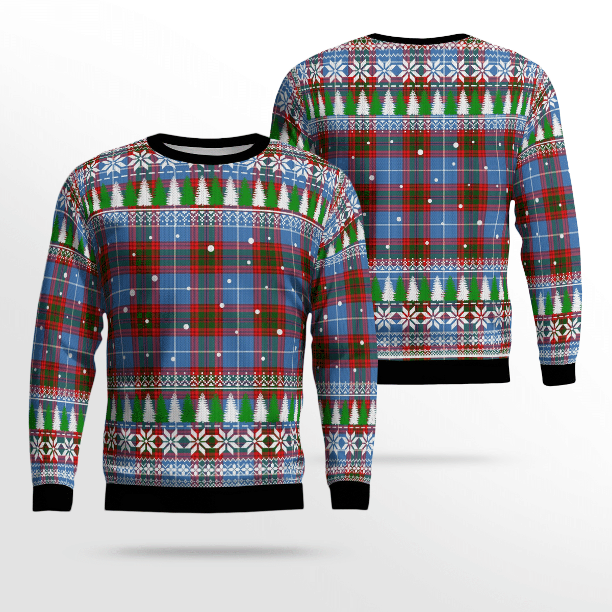 Clan Newton (Edingburg) Tartan Christmas Ugly Sweater JU83 Newton (Edingburg) Tartan Tartan Ugly Sweater   